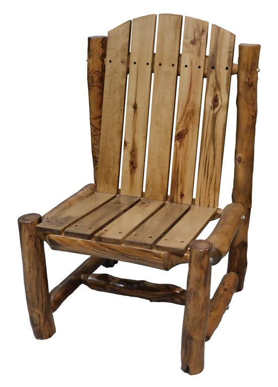 Log Patio Dining Chair